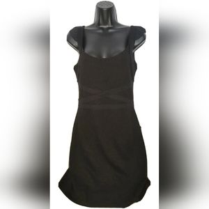 Free People Black Bodycon Sexy Dress with Open Back size Medium LBD